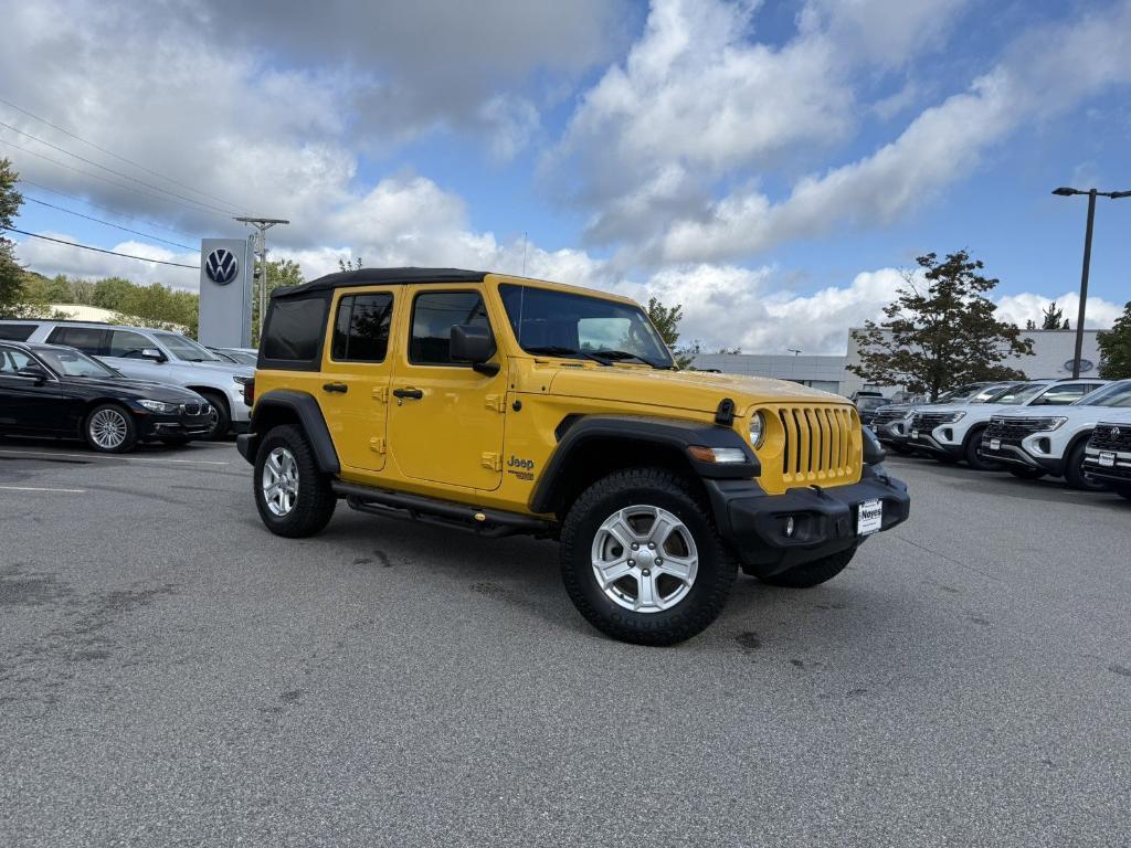 used 2020 Jeep Wrangler Unlimited car, priced at $24,995