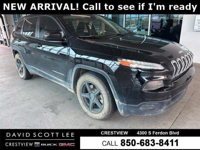 used 2017 Jeep Cherokee car, priced at $9,990