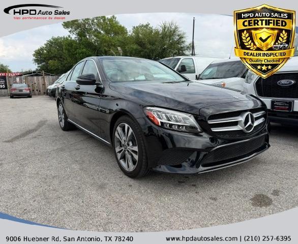 used 2021 Mercedes-Benz C-Class car, priced at $24,999