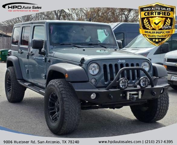 used 2015 Jeep Wrangler Unlimited car, priced at $16,999