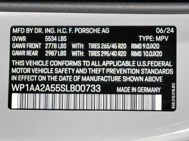 new 2025 Porsche Macan car, priced at $75,755