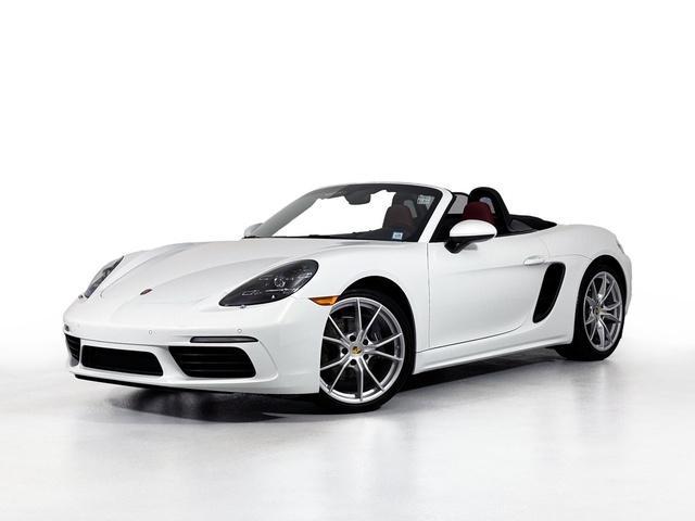 new 2025 Porsche 718 Boxster car, priced at $92,525