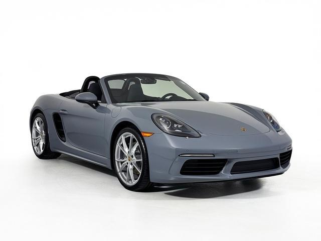 new 2025 Porsche 718 Boxster car, priced at $91,915