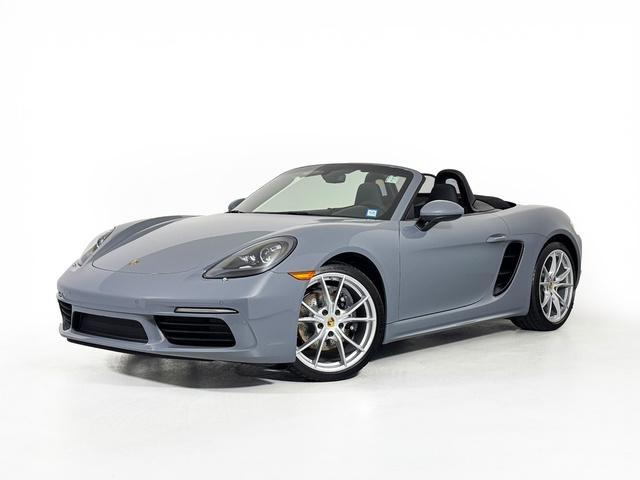 new 2025 Porsche 718 Boxster car, priced at $91,915