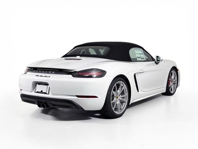 new 2025 Porsche 718 Boxster car, priced at $104,435
