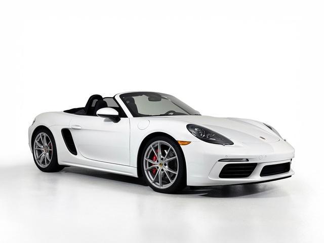 new 2025 Porsche 718 Boxster car, priced at $104,435