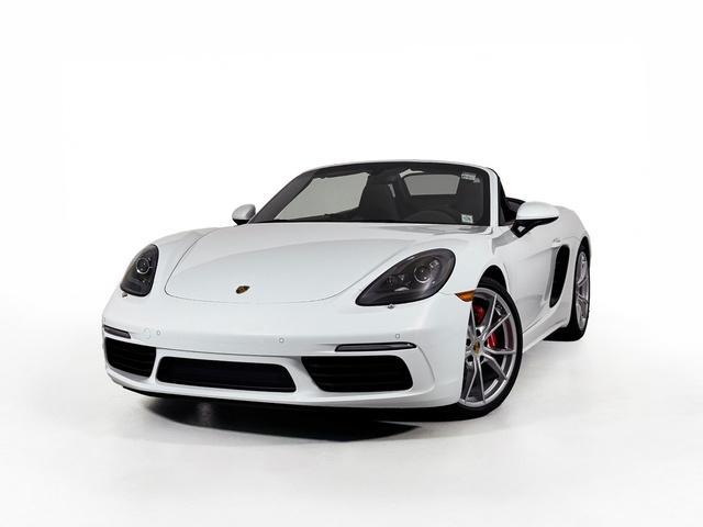new 2025 Porsche 718 Boxster car, priced at $104,435