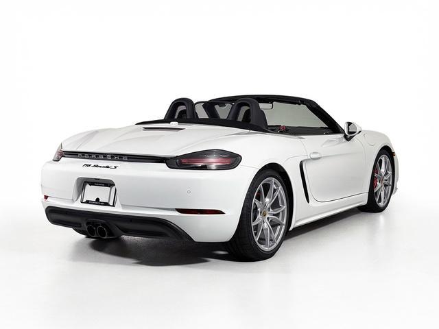 new 2025 Porsche 718 Boxster car, priced at $104,435