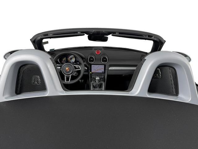 new 2025 Porsche 718 Boxster car, priced at $107,405