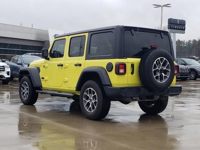 used 2024 Jeep Wrangler car, priced at $32,980