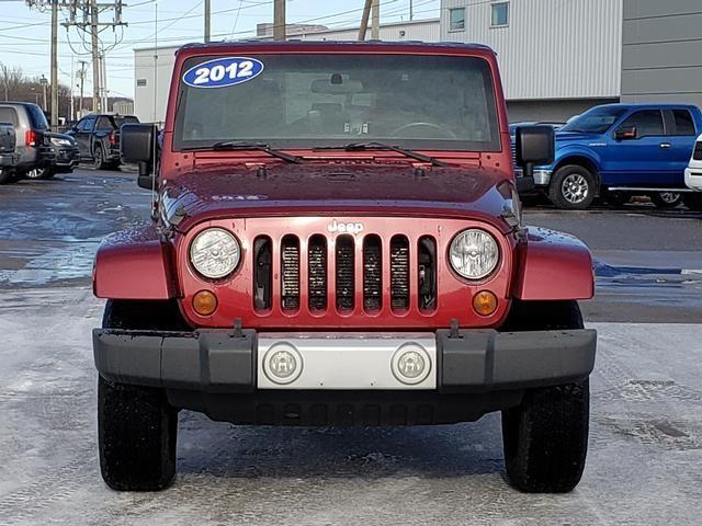 used 2012 Jeep Wrangler Unlimited car, priced at $10,995