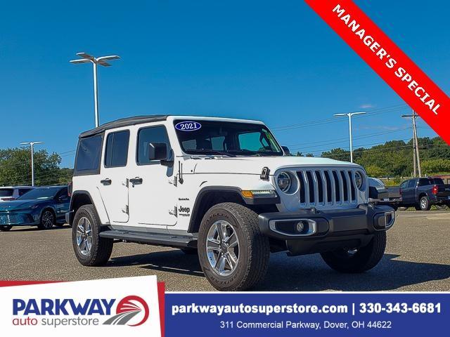used 2021 Jeep Wrangler Unlimited car, priced at $28,980