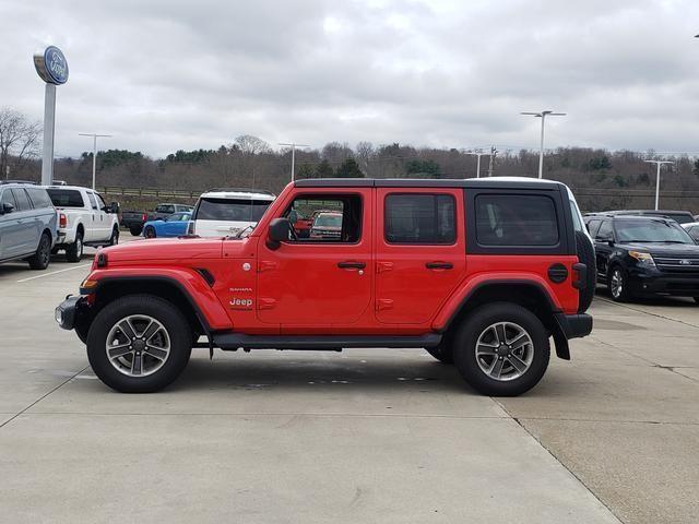 used 2021 Jeep Wrangler Unlimited car, priced at $26,995