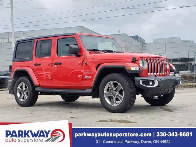 used 2021 Jeep Wrangler Unlimited car, priced at $26,995