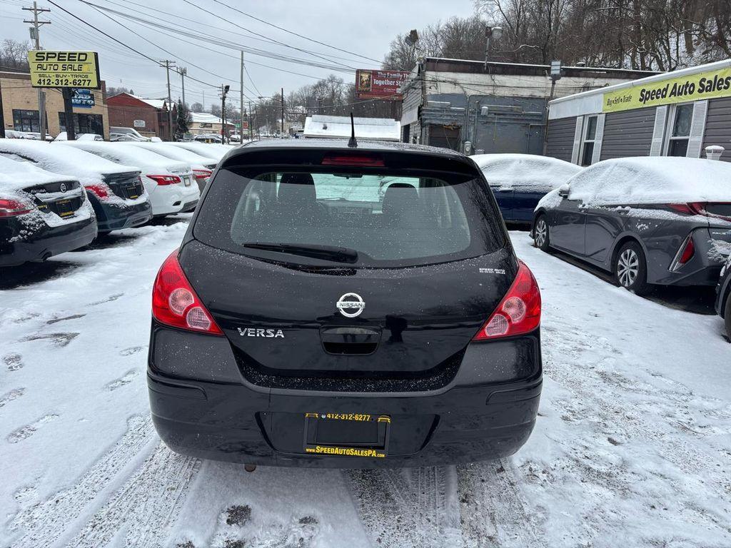used 2009 Nissan Versa car, priced at $4,900