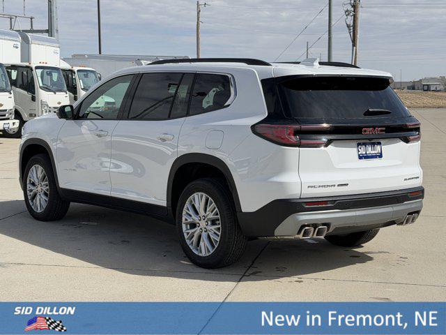 new 2026 GMC Acadia car, priced at $50,825