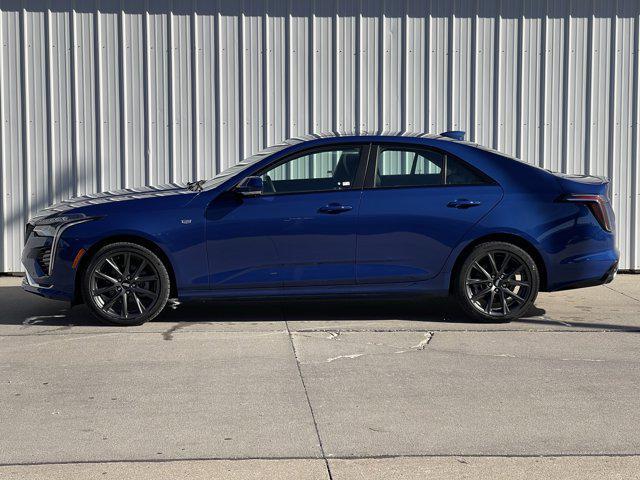 new 2025 Cadillac CT4 car, priced at $44,265