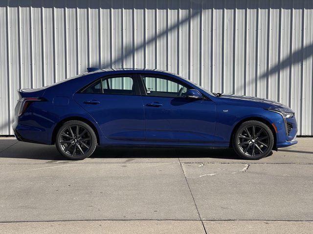 new 2025 Cadillac CT4 car, priced at $44,265