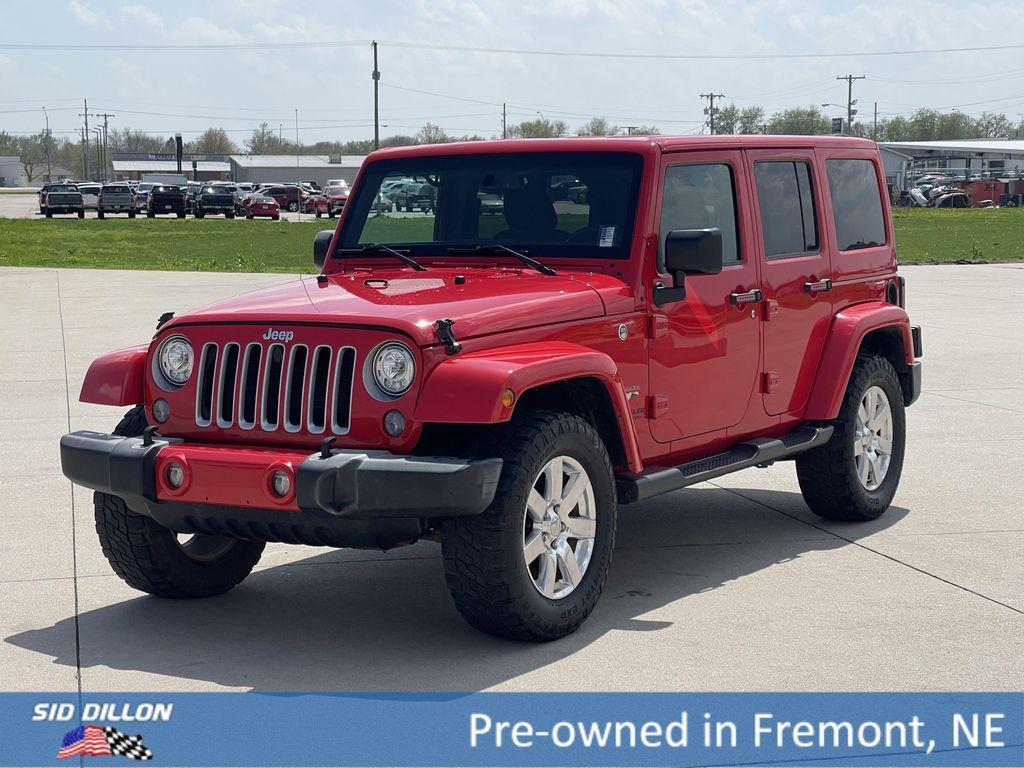 used 2017 Jeep Wrangler Unlimited car, priced at $16,995