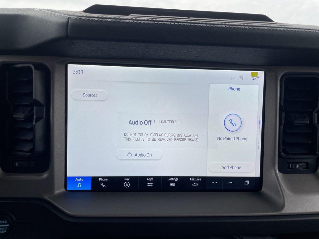 new 2025 Ford Bronco car, priced at $59,660