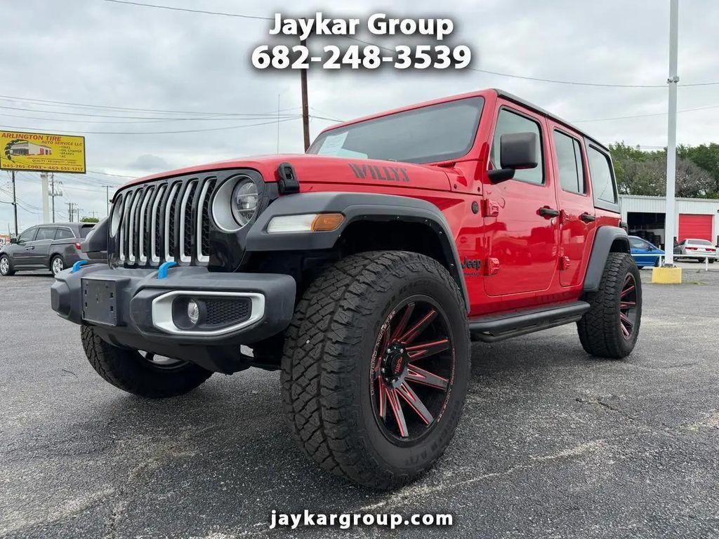 used 2021 Jeep Wrangler Unlimited car, priced at $22,995
