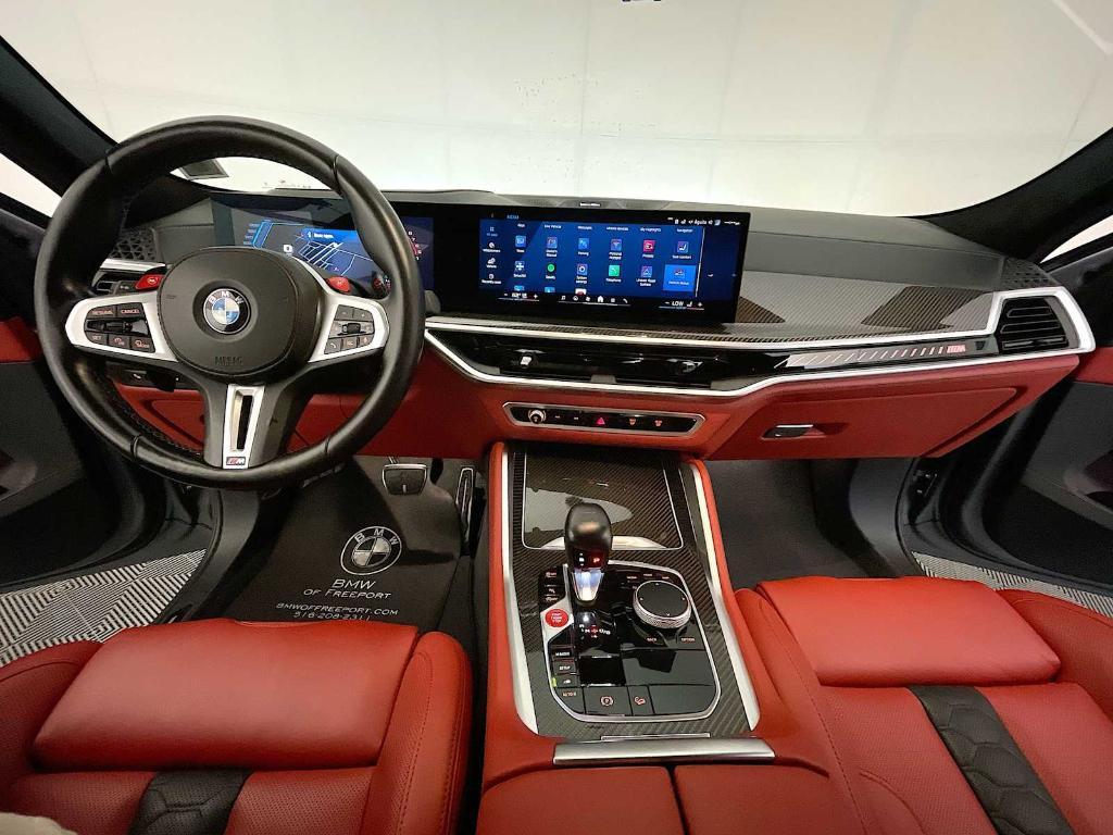 used 2024 BMW X6 M car, priced at $95,423