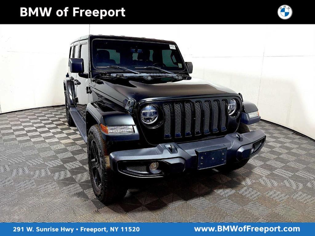 used 2022 Jeep Wrangler Unlimited car, priced at $30,118