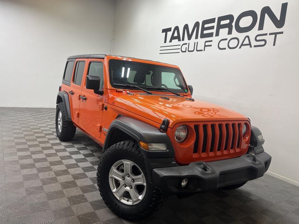 used 2019 Jeep Wrangler Unlimited car, priced at $20,500