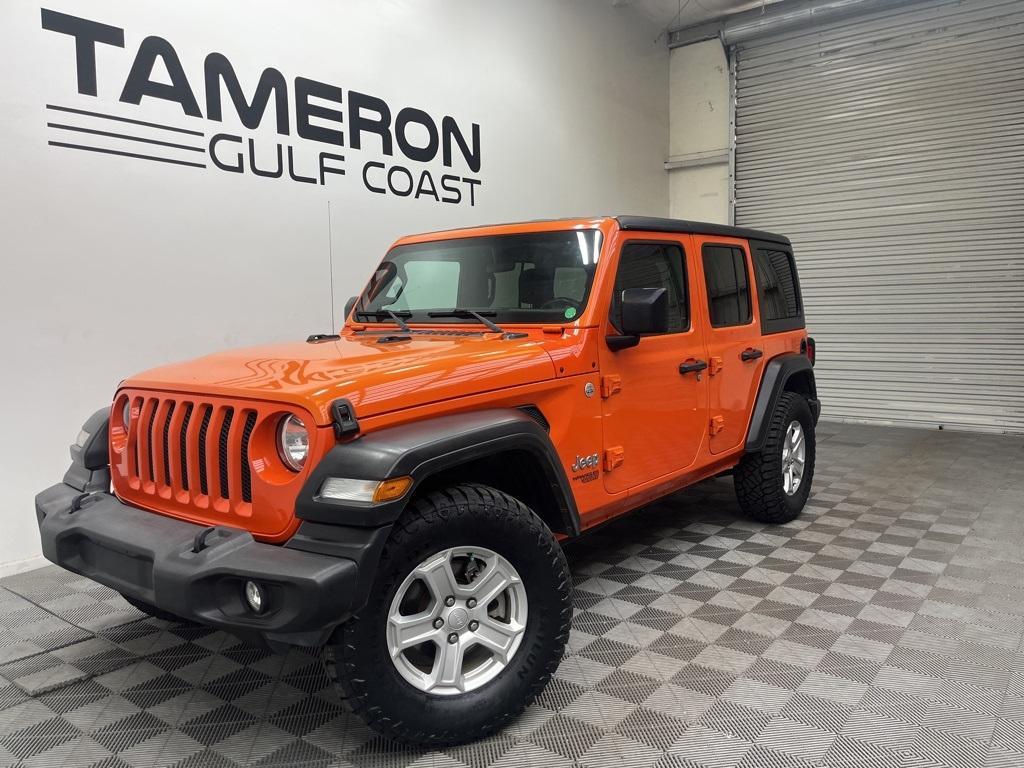 used 2019 Jeep Wrangler Unlimited car, priced at $20,500