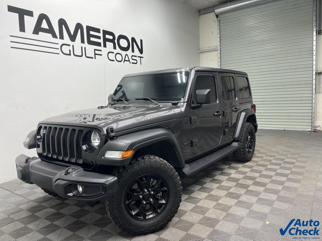 used 2021 Jeep Wrangler Unlimited car, priced at $26,000