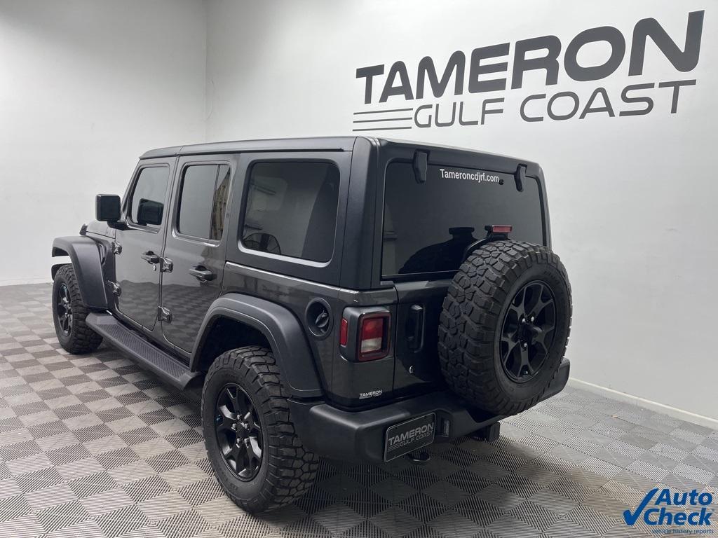 used 2021 Jeep Wrangler Unlimited car, priced at $26,000