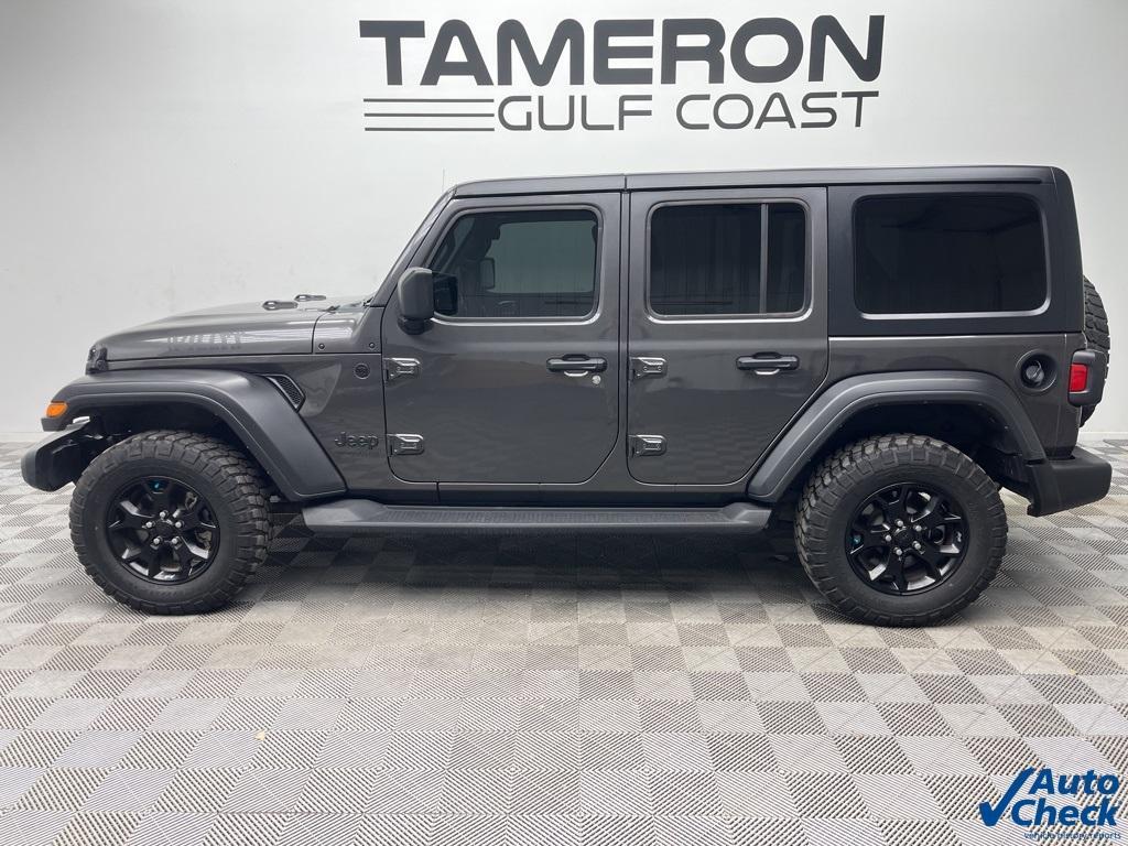 used 2021 Jeep Wrangler Unlimited car, priced at $26,000