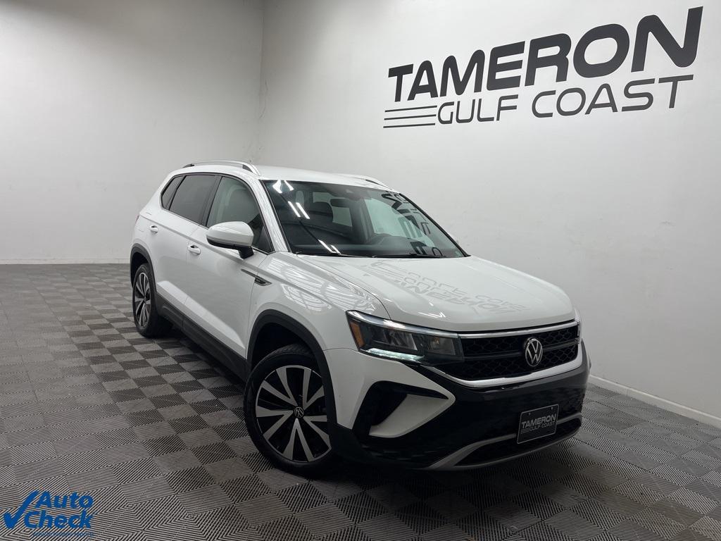 used 2024 Volkswagen Taos car, priced at $19,550
