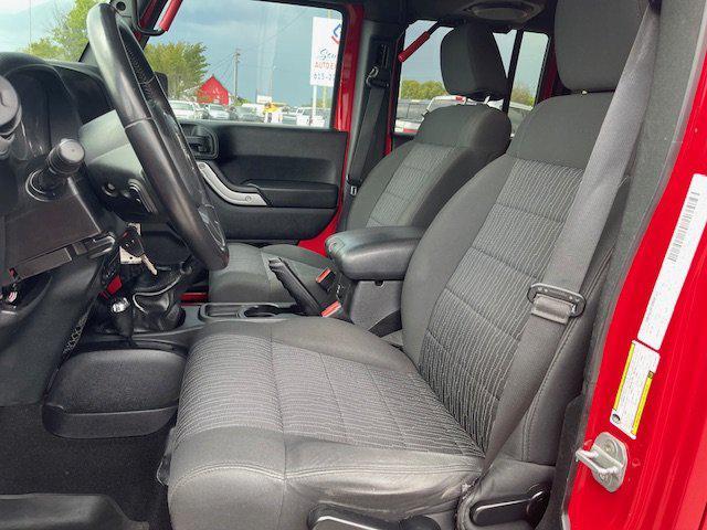 used 2011 Jeep Wrangler Unlimited car, priced at $15,995