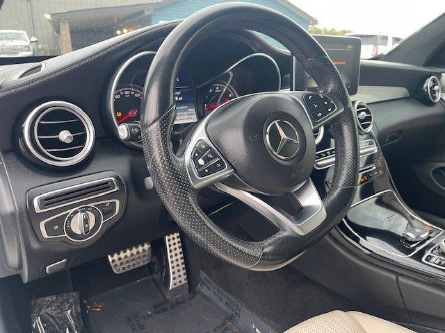 used 2017 Mercedes-Benz C-Class car, priced at $14,995