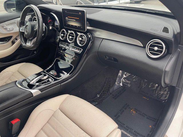 used 2017 Mercedes-Benz C-Class car, priced at $14,995