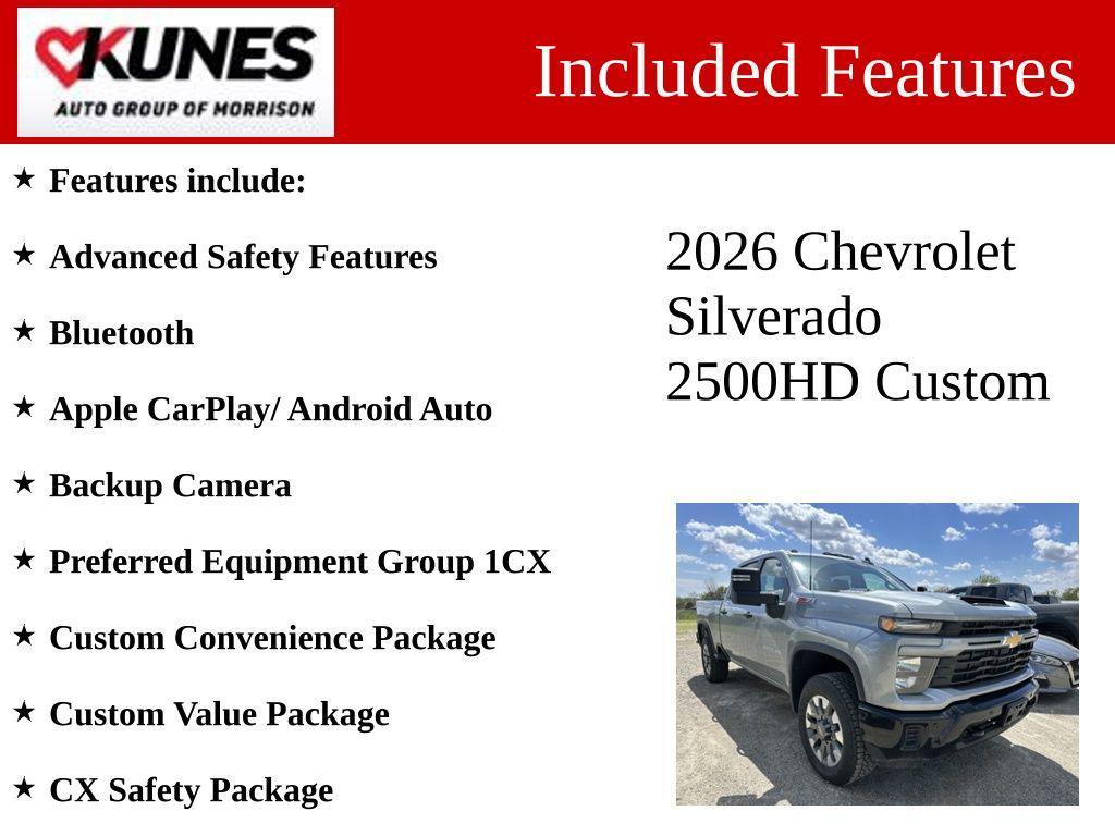 new 2026 Chevrolet Silverado 2500 car, priced at $66,055
