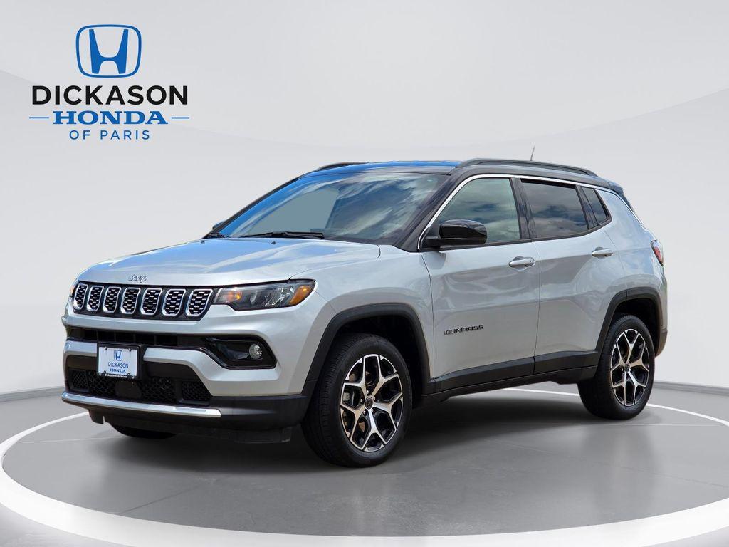 used 2025 Jeep Compass car, priced at $23,298