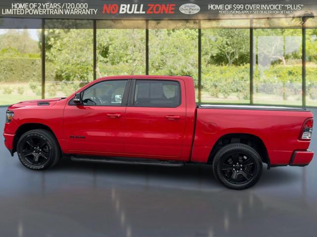 used 2021 Ram 1500 car, priced at $32,675