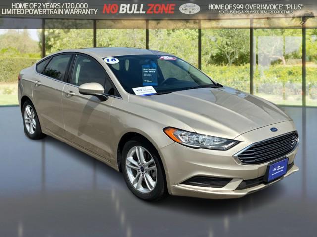 used 2018 Ford Fusion car, priced at $17,662