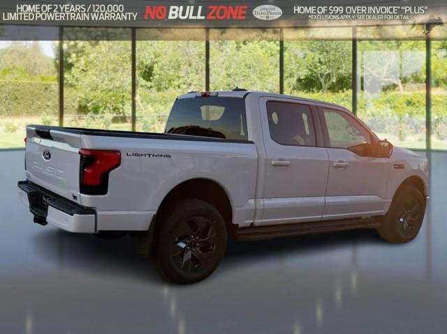new 2025 Ford F-150 Lightning car, priced at $72,845