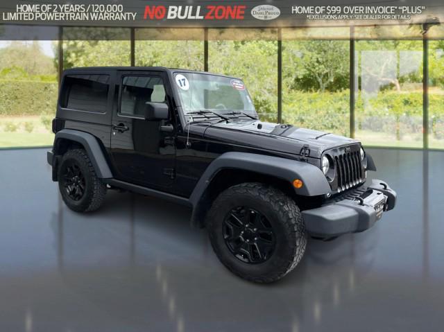 used 2017 Jeep Wrangler car, priced at $19,522