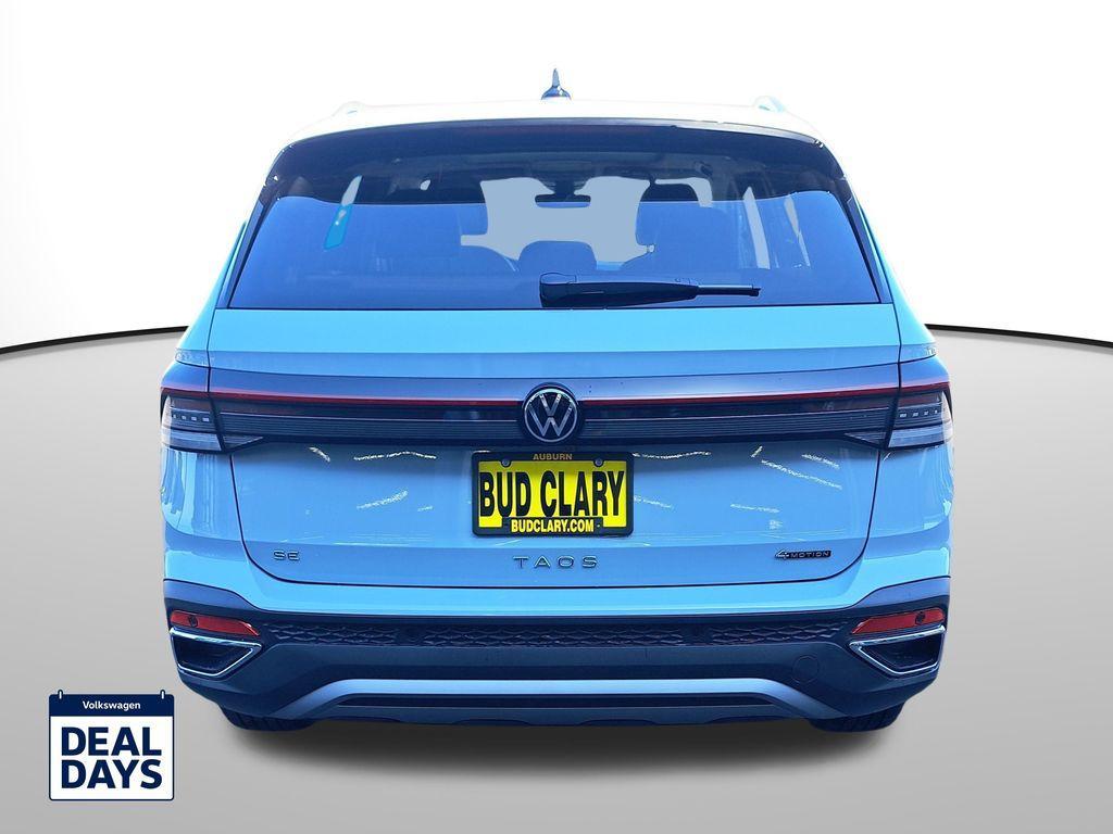 new 2025 Volkswagen Taos car, priced at $28,999