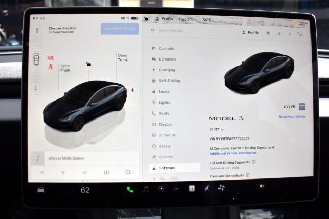 used 2024 Tesla Model 3 car, priced at $32,995