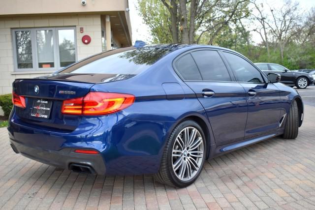 used 2018 BMW M550 car, priced at $34,995
