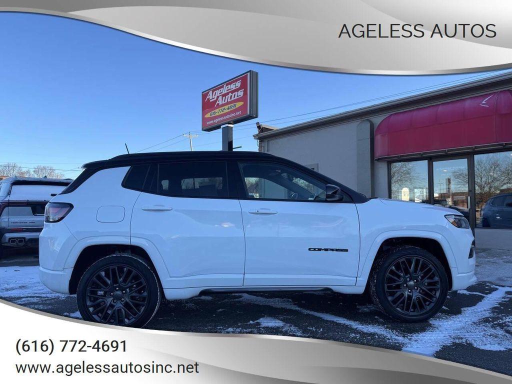 used 2022 Jeep Compass car, priced at $23,995