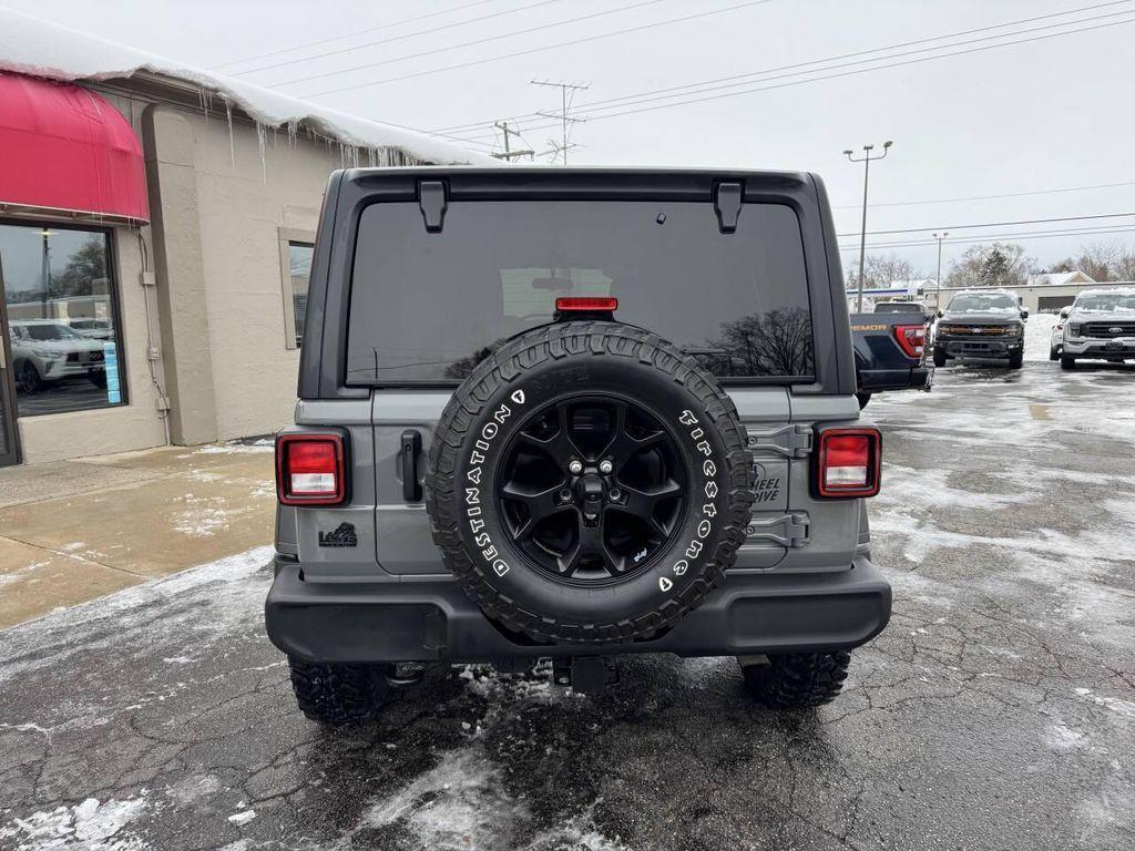 used 2022 Jeep Wrangler car, priced at $27,495