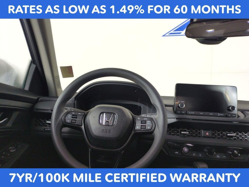 used 2025 Honda Accord car, priced at $27,999