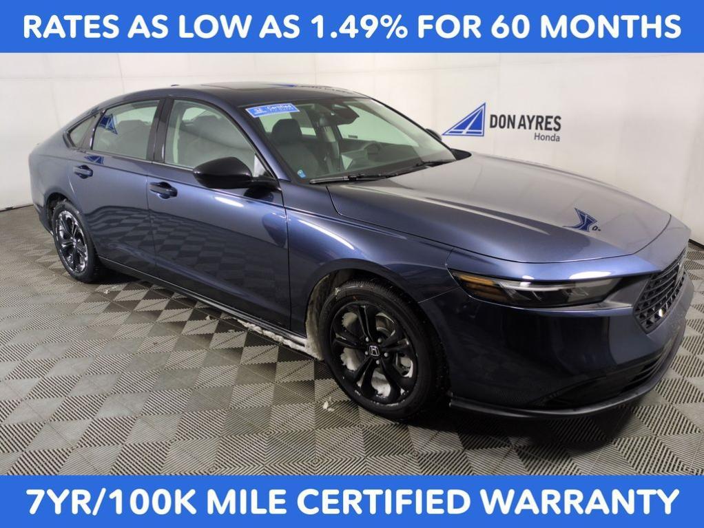 used 2025 Honda Accord car, priced at $27,999
