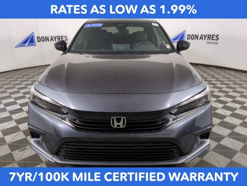 used 2024 Honda Civic car, priced at $24,999